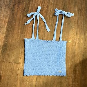 Blue Hollister Tank Top